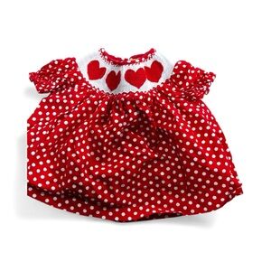This & that heart smocked dress size 9 months